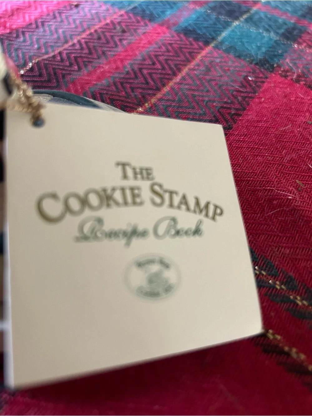 Brown Bag Cookie Art stamp. NWT. Vintage 1995